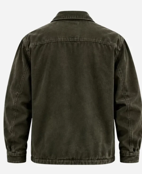 Alan Ritchson Reacher S04 Olive Green Jacket Style