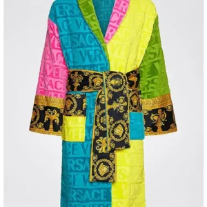 Luxury Ari Haley Rich In Color Versace Bath Robe