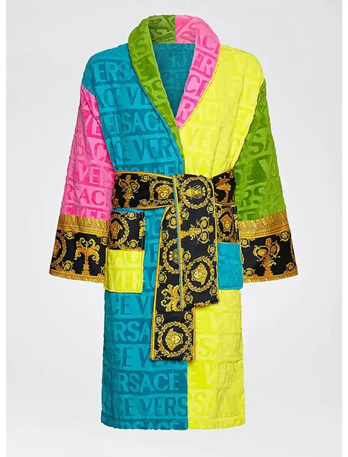 Luxury Ari Haley Rich In Color Versace Bath Robe