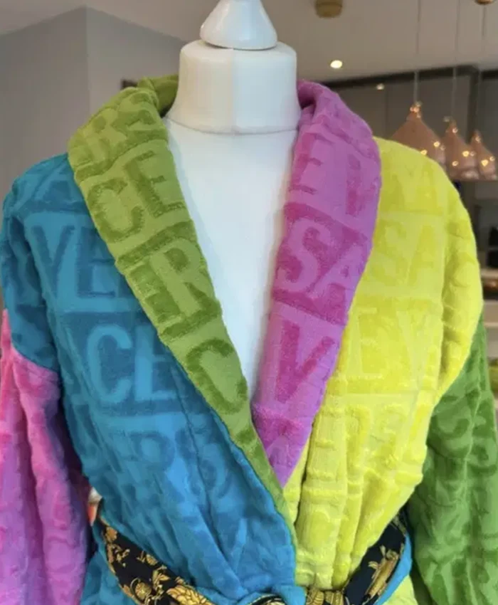 Luxury Ari Haley Rich In Color Versace Bath Robe