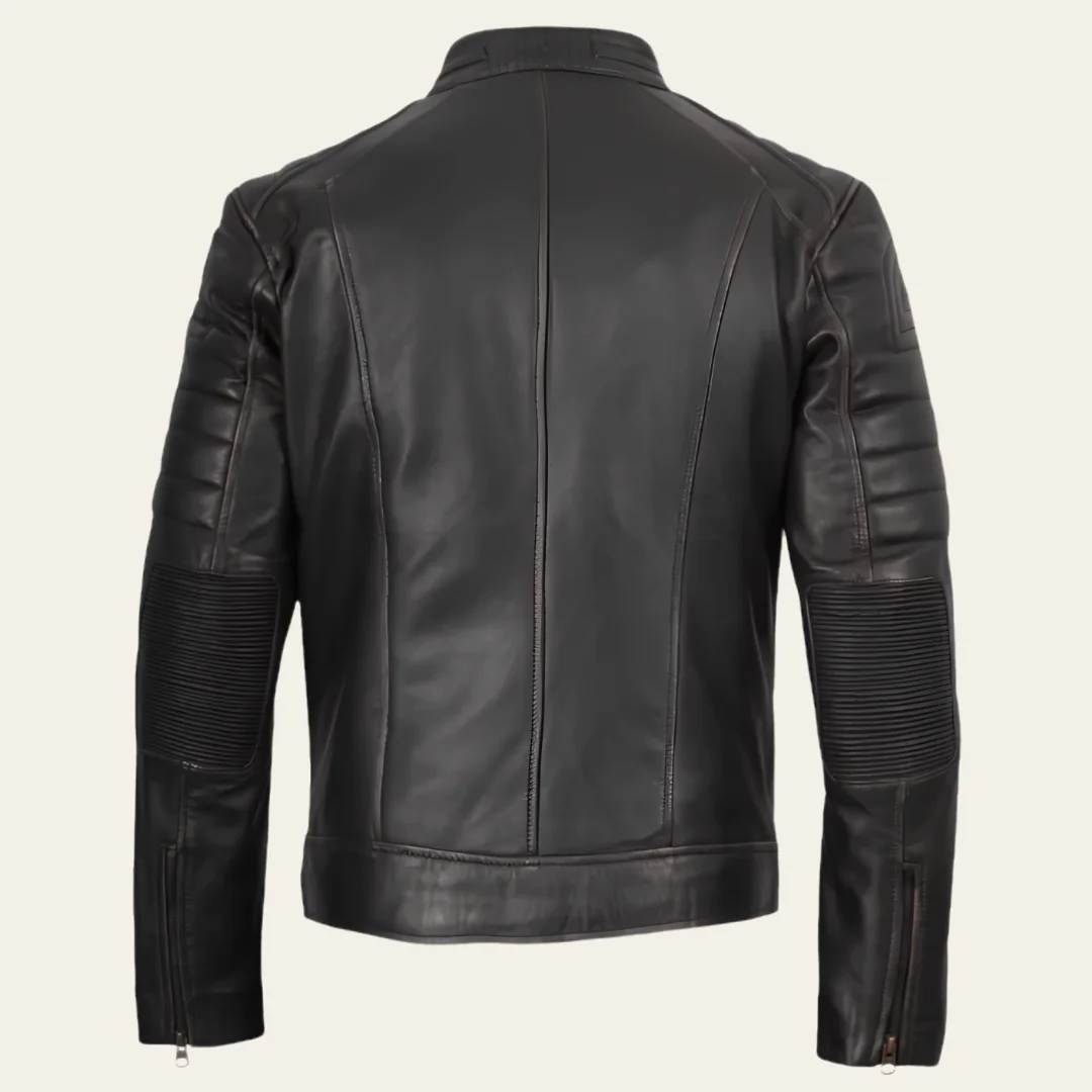 Biker Vintage Motorcycle Leather Jacket