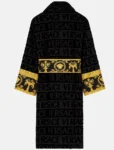 Luxury Black Versace Robe