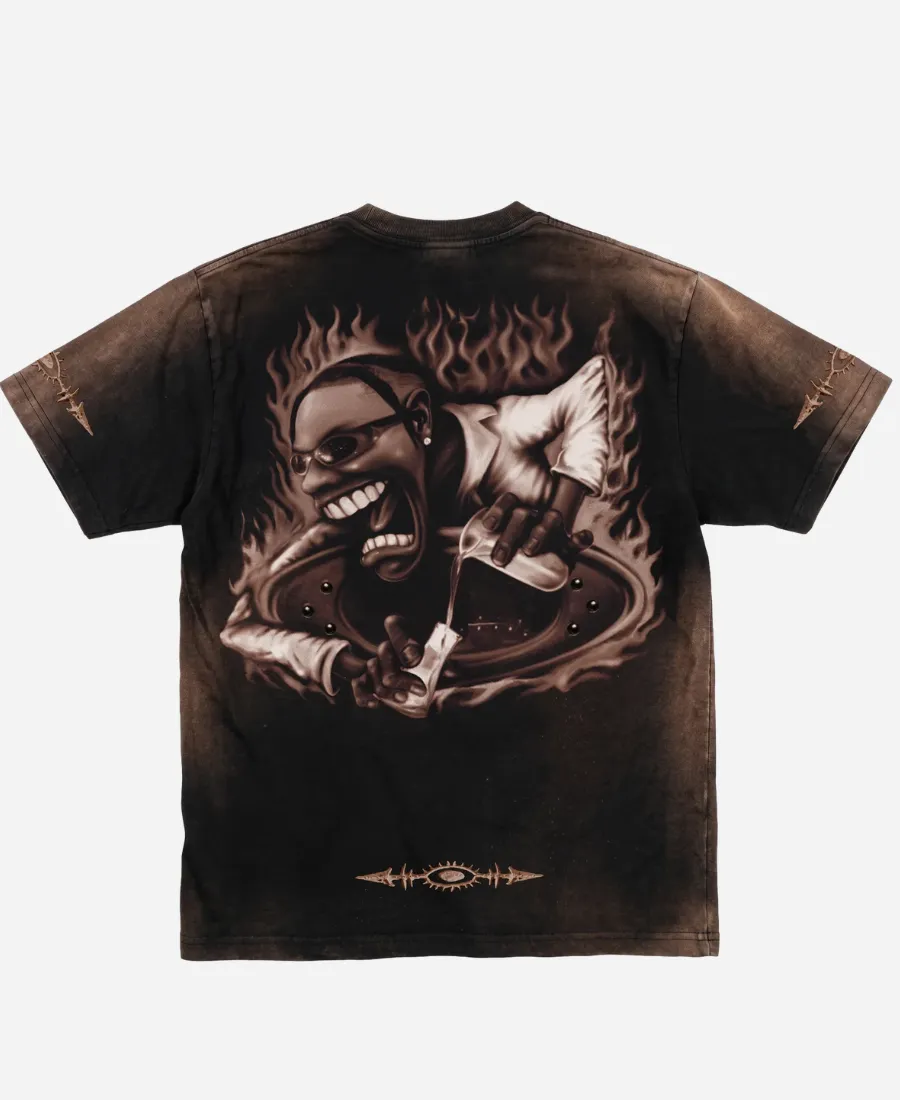 CJ x Oakley Catalyst Logo T-Shirt Style