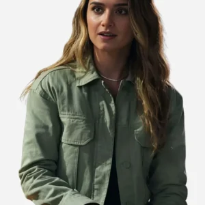 Carrie S01 Chris Hargensen Green Jacket