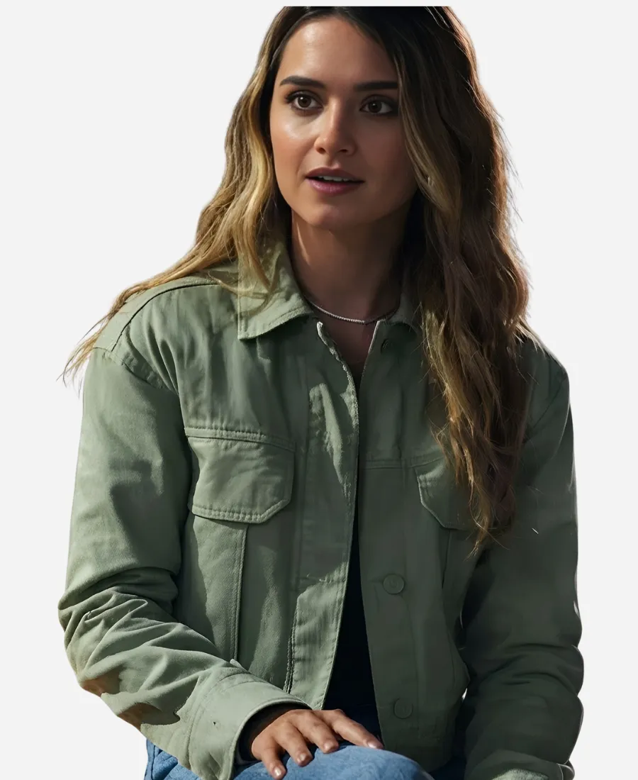 Carrie S01 Chris Hargensen Green Jacket