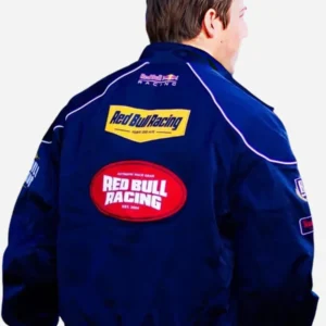 Formula-1-Spanish-Grand-Prix-2026-Oracle-Red-Bull-Racing-Liam-Lawson-Blue-Racing-Jacket