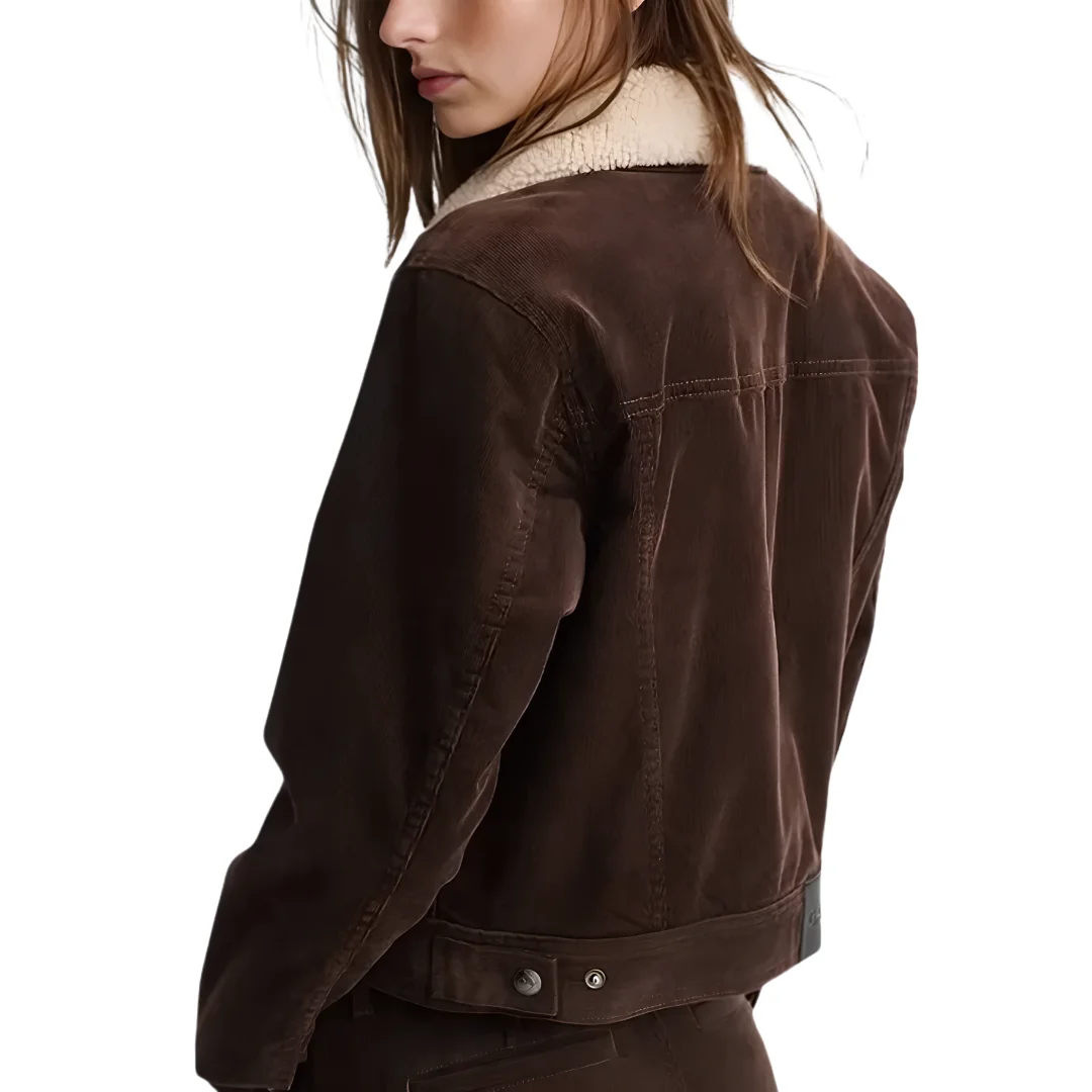 Gap × A.P.C. Icon Corduroy Cropped Jacket back