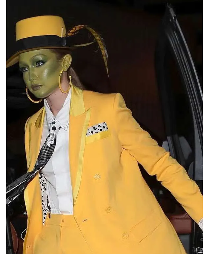 Stylish Gigi Hadid The Mask Costume Suit