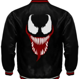 Halloween-Venom-Black-Satin-Bomber-Jacket-Back