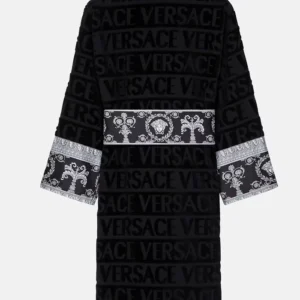 Ken-Koepp-Black-And-White-Colorblock-Versace-Bathrobe-Back