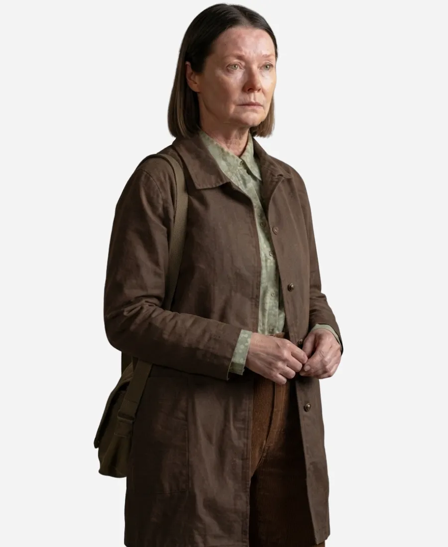Carrie S01 Margaret White Brown Jacket