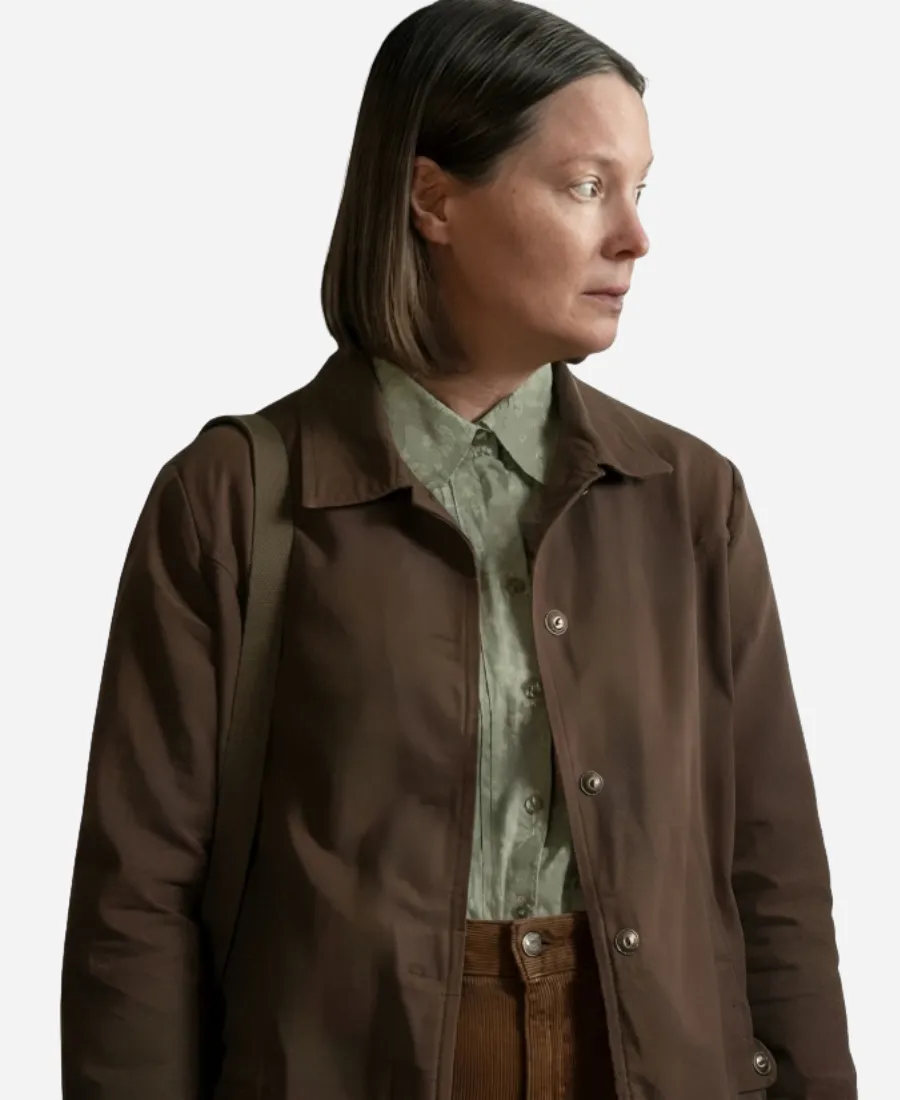 Carrie S01 Margaret White Brown Jacket