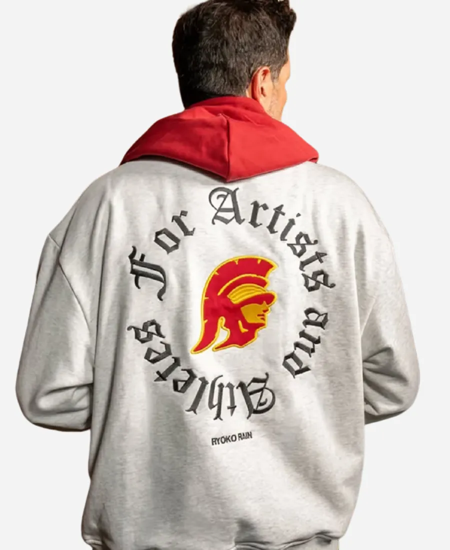 Matt Leinart Ryoko Rain x USC White Hoodie Style