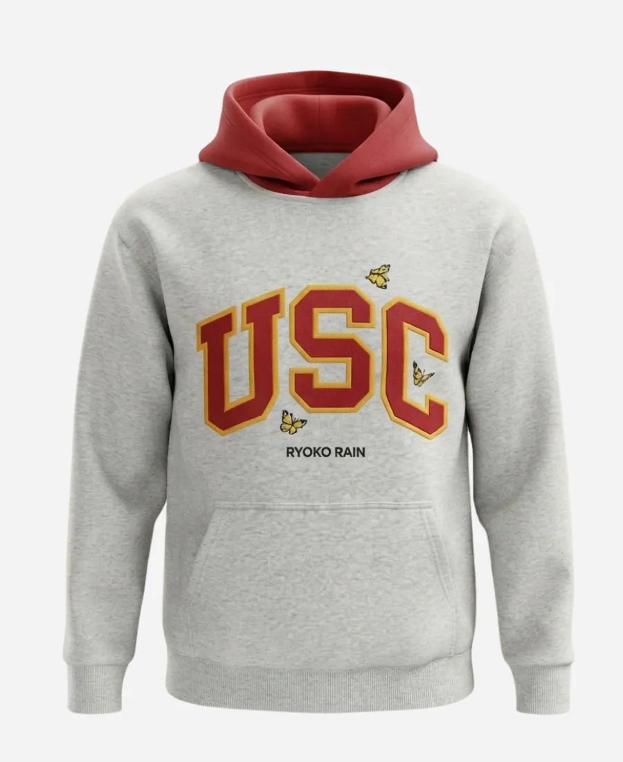 Matt Leinart Ryoko Rain x USC White Hoodie Style