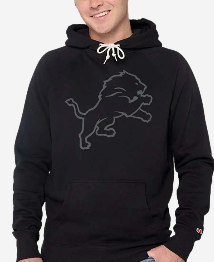 Homage Detroit Lions ’17 Blackout Hoodie Style