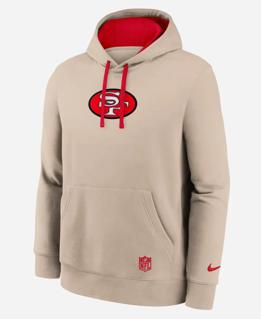 49ers 2026 Sand Rewind Club Hoodie Style