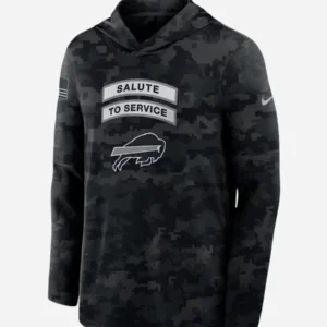 Nike Bills 2026 Salute to Service Sideline Hooded Top Style