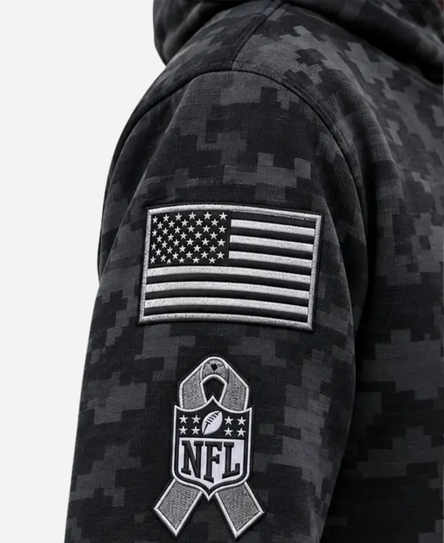 Nike Bills 2026 Salute to Service Sideline Hooded Top Style