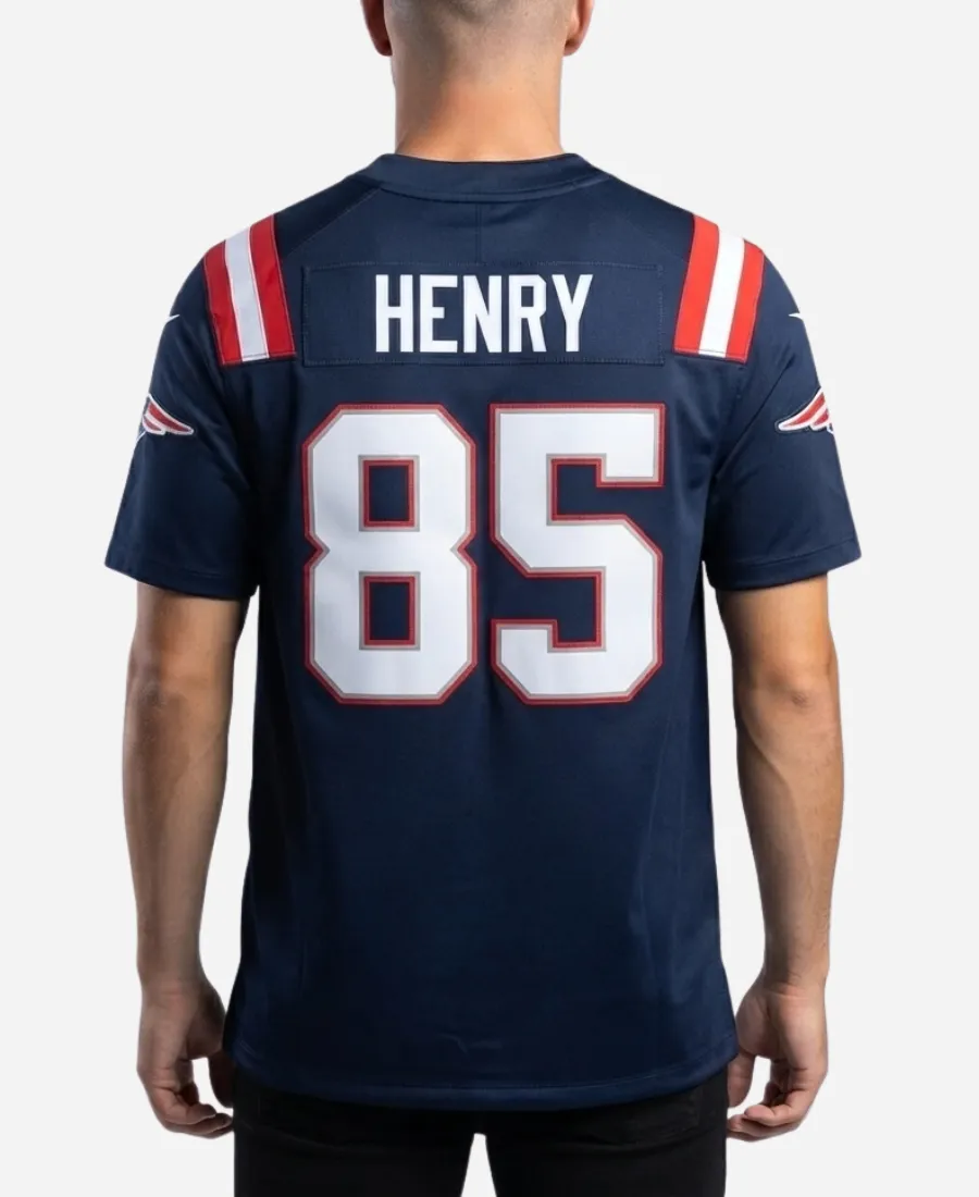 Patriots 2026 Hunter Henry Jersey Nike