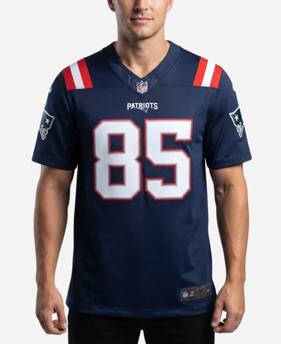 Patriots 2026 Hunter Henry Jersey Nike