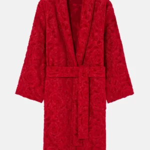 Luxury Red Versace Robe