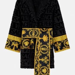 Luxury Short Versace Robe