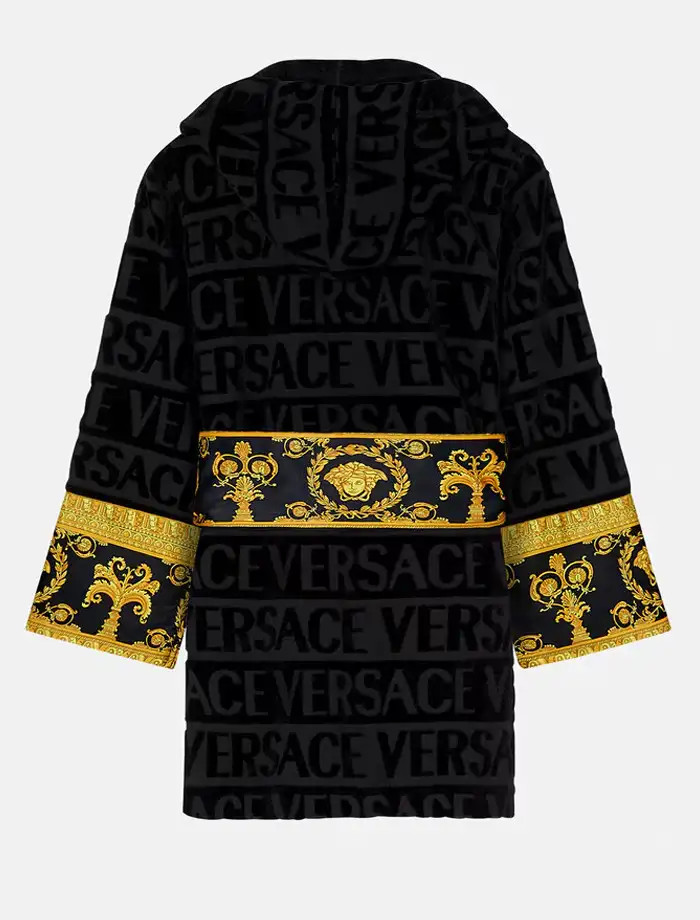 Luxury Short Versace Robe