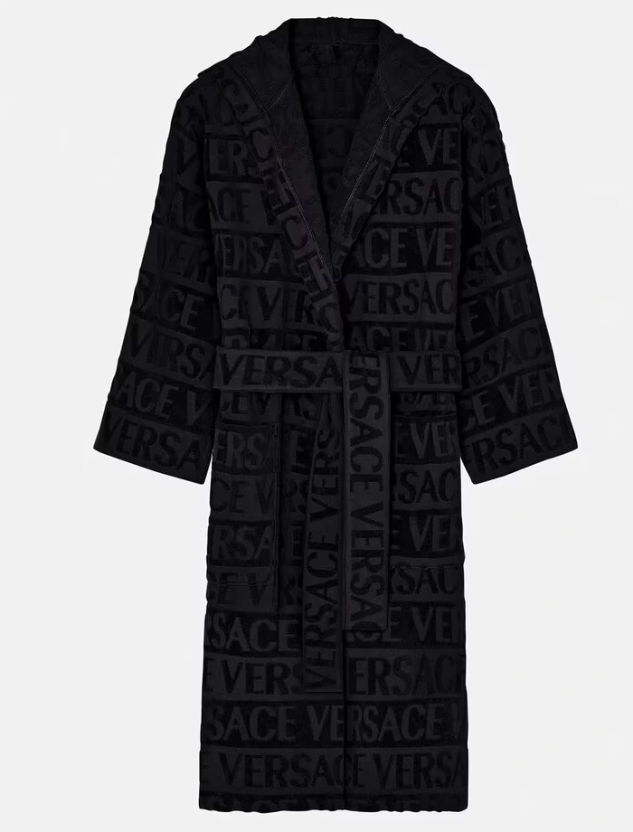 Luxury Versace Hooded Robe