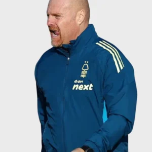Head Coach Sean Dyche Blue Jacket side