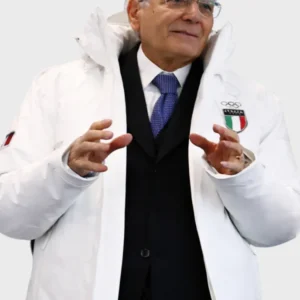 Winter Olympics Team Italy Sergio Mattarella Jacket