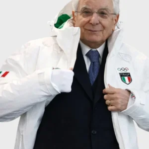 Winter Olympics Team Italy Sergio Mattarella Jacket