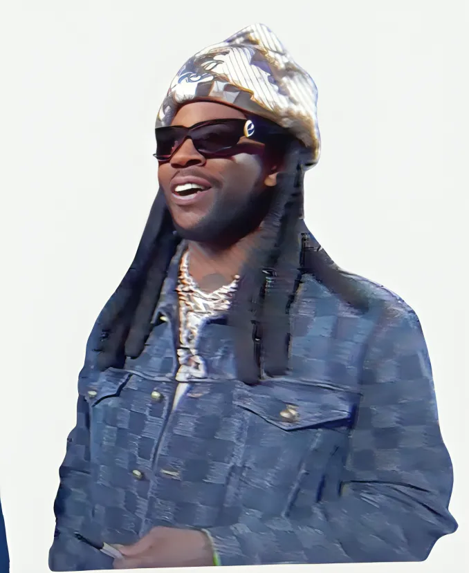 NBA All-Star Game Burna Boy Denim Jacket
