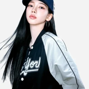 Aespa Karina 2026 New York Varsity Jacket