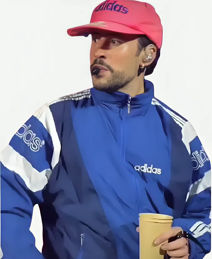 Bad Bunny 2026 Tour Adidas Track Jacket