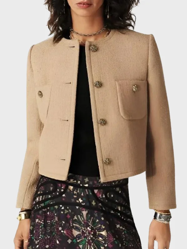 The Waterfront 2025 Danielle Campbell Cropped Jacket