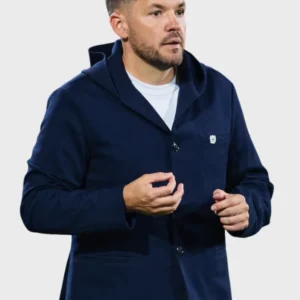 Head Coach Nicolás Larcamón Blue Jacket front