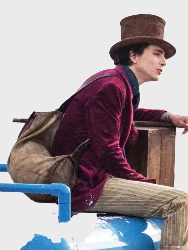 Timothee Chalamet Wonka 2023 Coat
