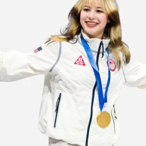 Alysa Liu Olympics 2026 Milano Ice Skating Arena Jacket
