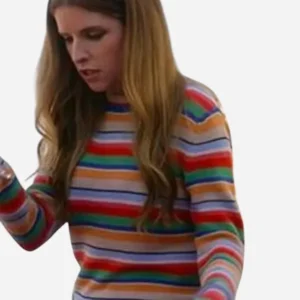 Another Simple Favor 2025 Anna Kendrick Striped Sweater