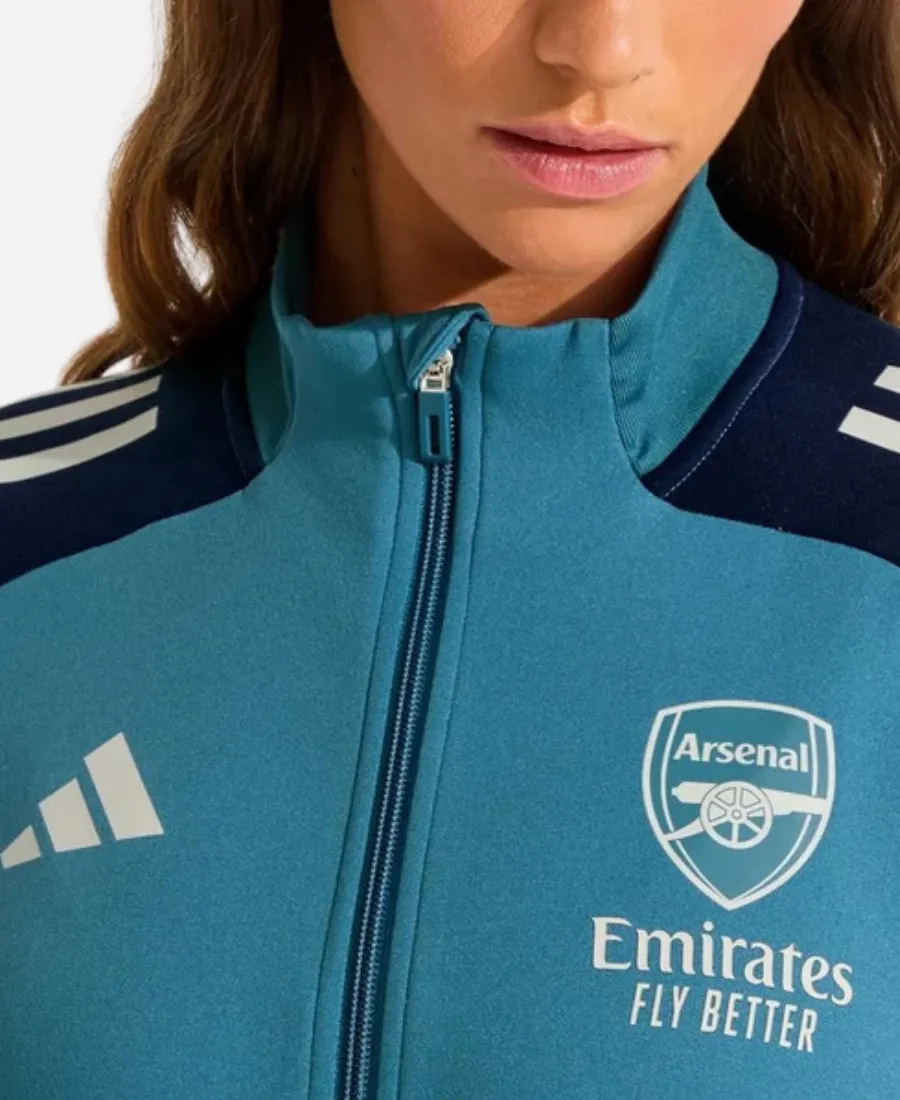 Arsenal Adidas 25/26 Track Blue Jacket