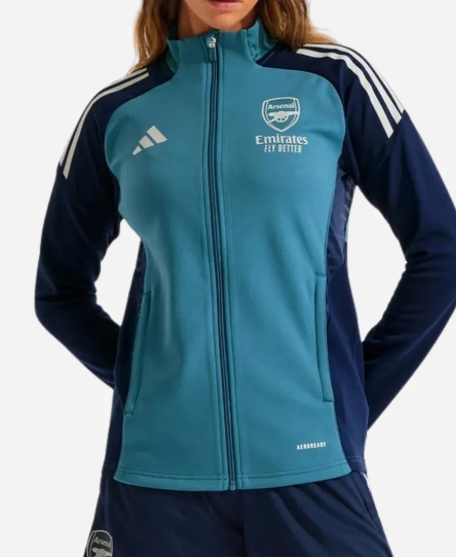 Arsenal Adidas 25/26 Track Blue Jacket