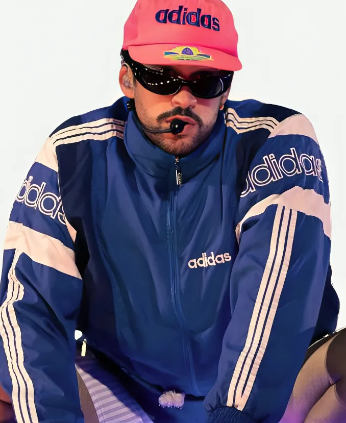Bad Bunny 2026 Tour Adidas Track Jacket