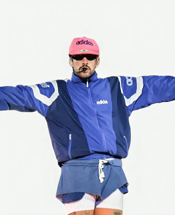 Bad Bunny 2026 Tour Adidas Track Jacket