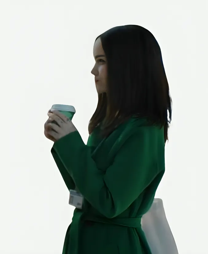 Ciara Wyse 56 Days S01 Green Coat