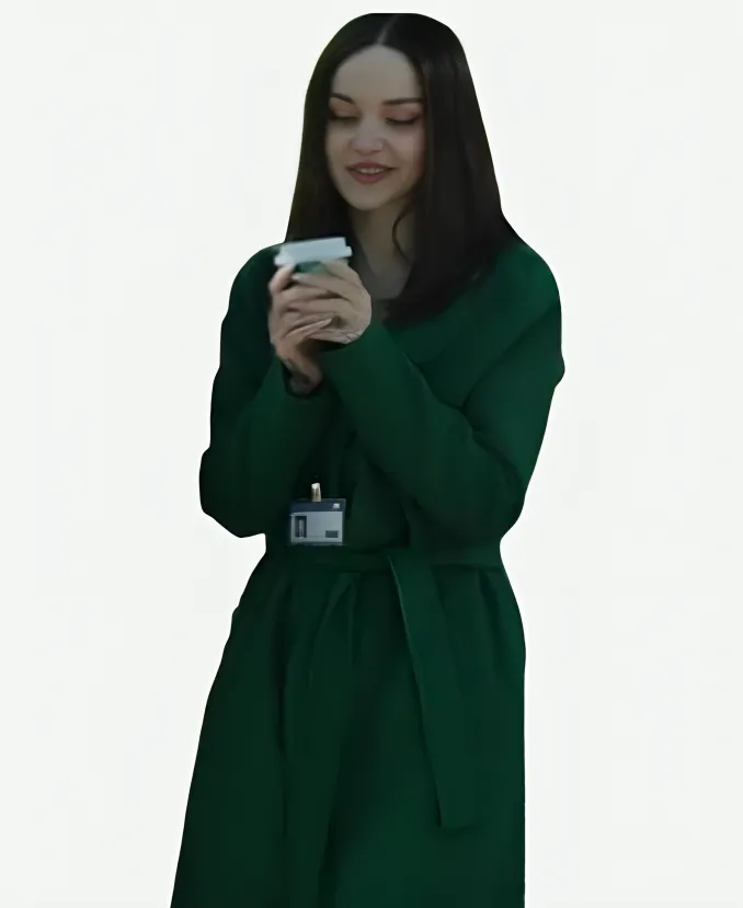 Ciara Wyse 56 Days S01 Green Coat