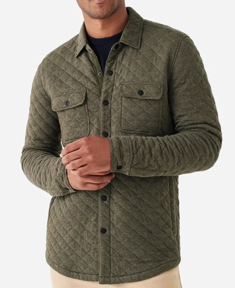 Giacomo Gianniotti Wild Cards Quilted Jacket