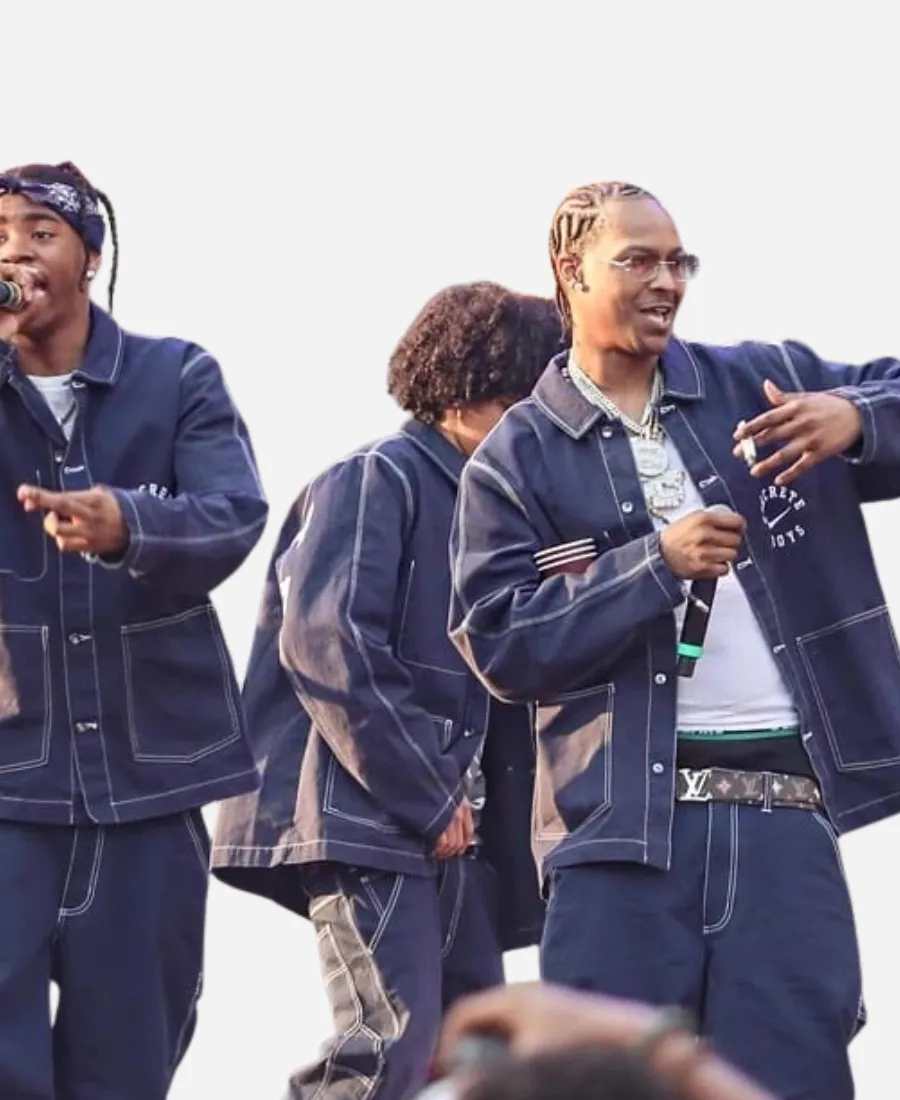 Concrete Boys x Nike Denim Jacket