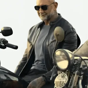 Dave-Bautista-Movie-The-Wrecking-Crew-2026-James-Black-Leather-Jacket