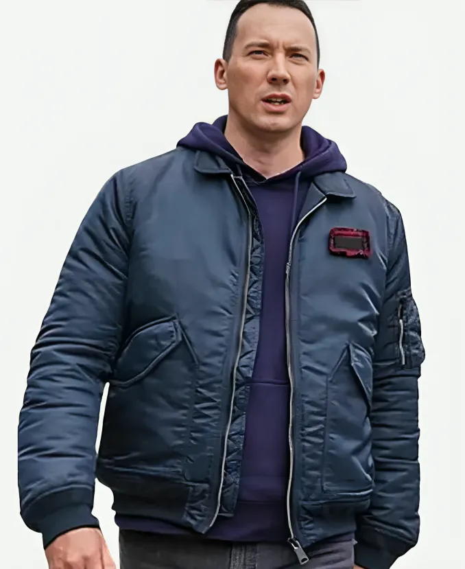 Jack Hodgson Silent Witness Blue Jacket