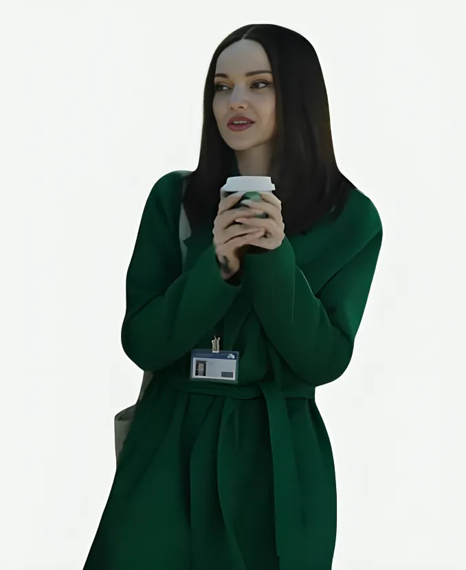 Ciara Wyse 56 Days S01 Green Coat